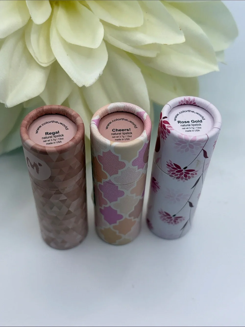 ColorTheWorld Fairytale Lipsticks Strong Women 3-Piece Set